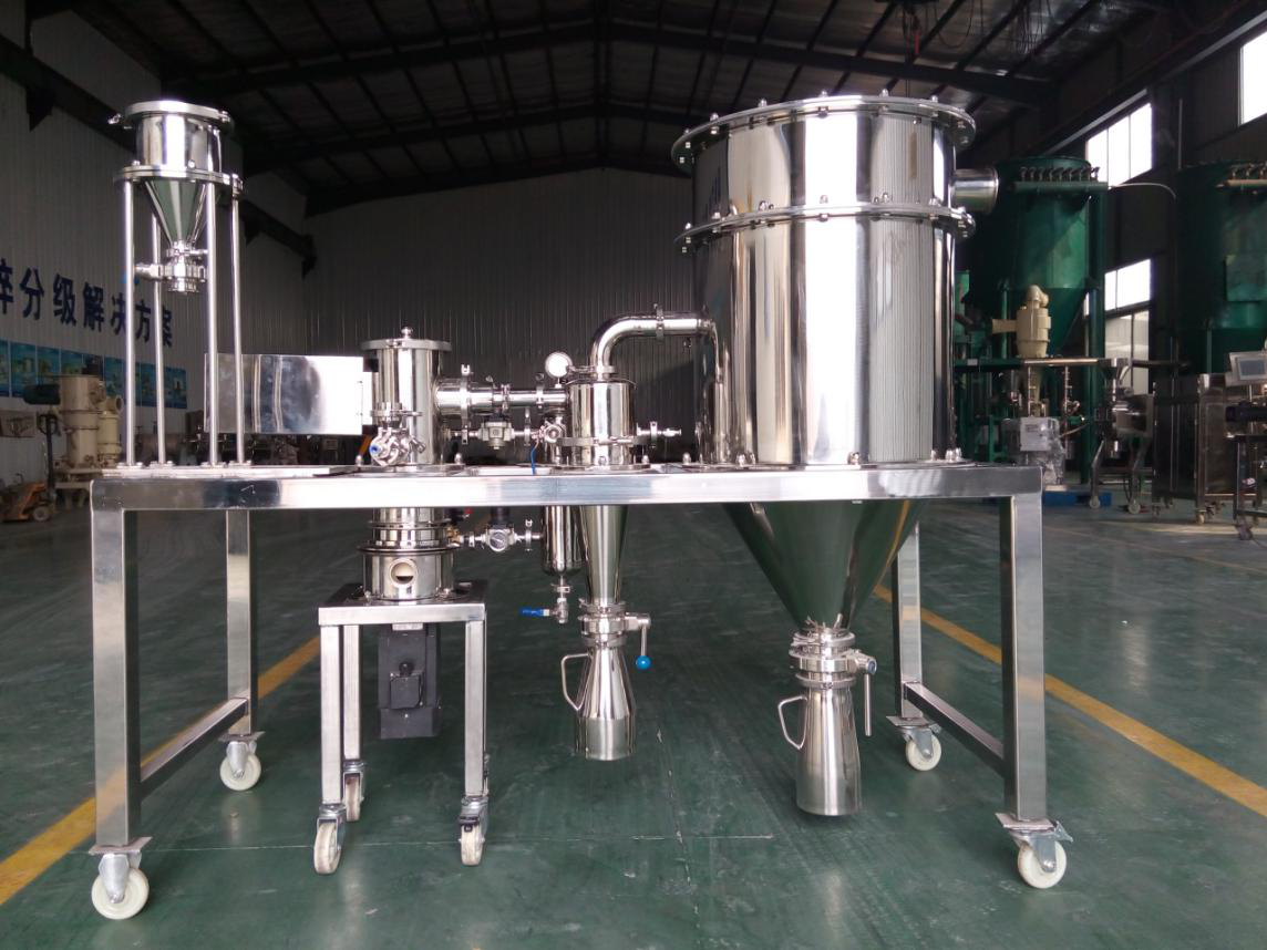 實驗室三合一粉碎分級設(shè)備